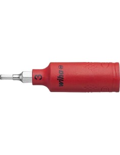 Punta para destornillador1/4 hembrahexagonal VDE 3x65mm Wiha