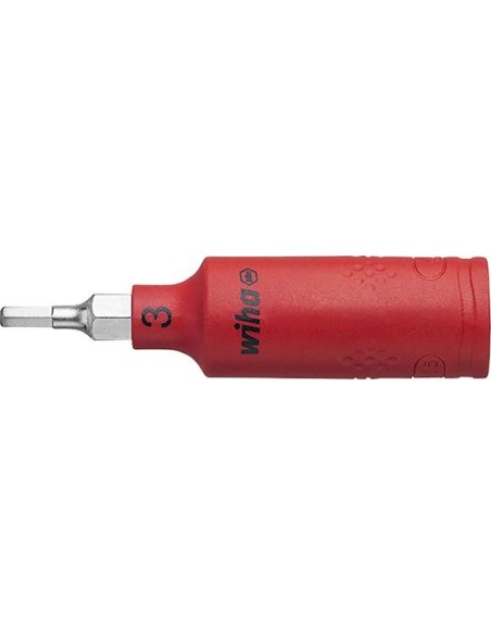 Punta para destornillador1/4 hembrahexagonal VDE 3x65mm Wiha