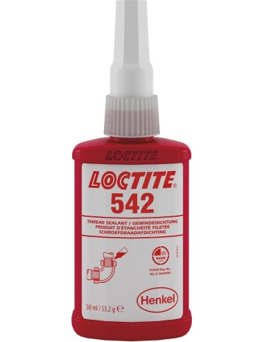 Sellador roscas LOCTITE 542 BO 50ml Henkel