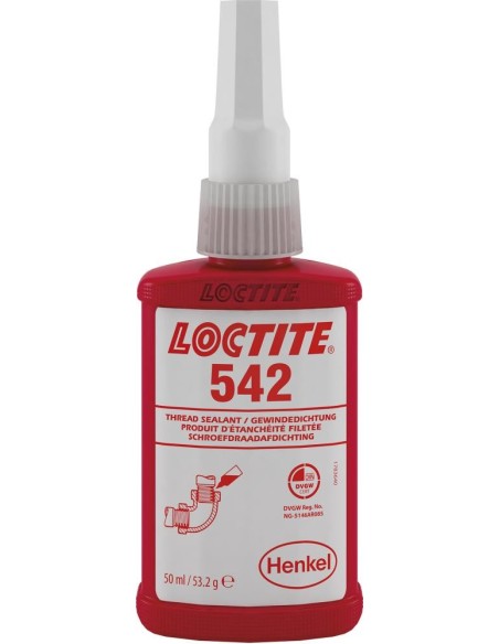 Sellador roscas LOCTITE 542 BO 50ml Henkel