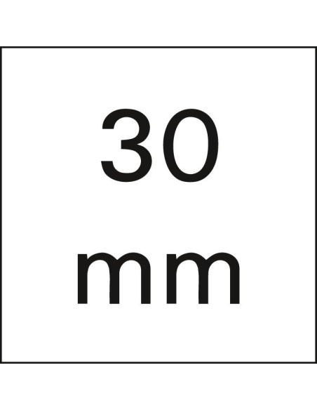 Punta dureza tenaz 5/16 DIN3126C8 hembra hex 6x30mm Wera