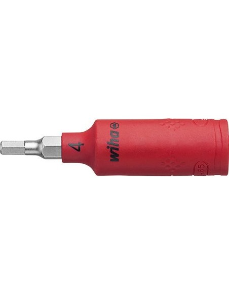 Punta para destornillador1/4 hembrahexagonal VDE 4x65mm Wiha