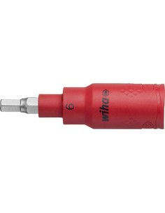 Punta para destornillador3/8 hembrahexagonal VDE 6x75mm Wiha