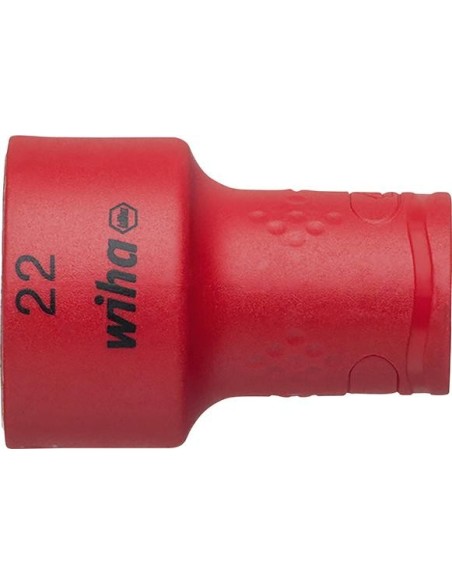 Pieza llave de vaso hexagonal 3/8 22mm VDE Wiha