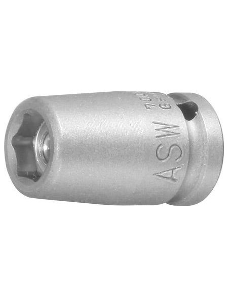 Vaso de llave de vaso de fuerza con imán 1/4 13mmASW