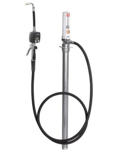 PAQUETE ESTACIONARIO DE BOMBA NEUMÁTICA PUMPMASTER 2 - 1:1 PARA ACEITE CON PISTOLA CONTADORA, BIDÓN 205 L