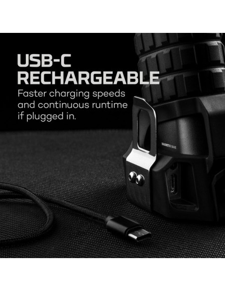 LUXTREME SL25R- Linterna táctica 400LM- Largo alcance 400KM