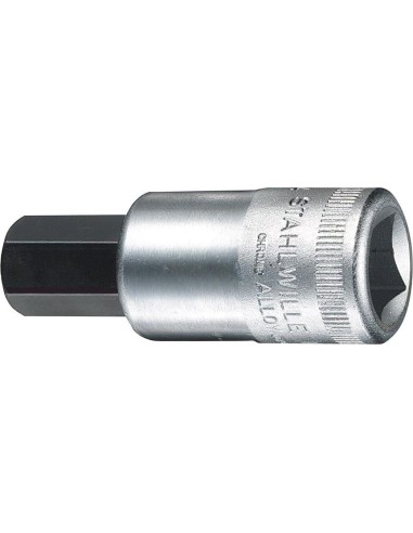 Vaso destornillador 1/2 12×60mm Stahlwille hexágono interior