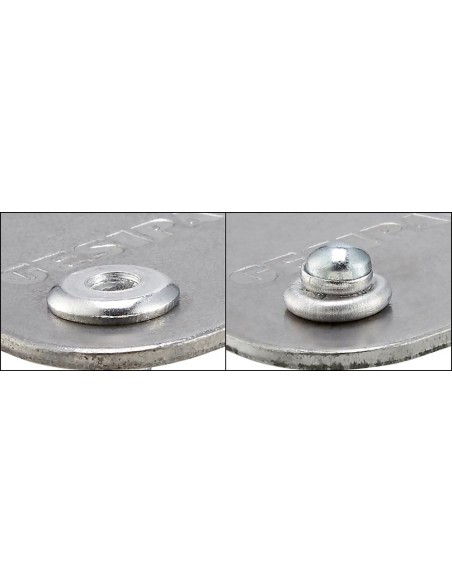 Remache ciego PolyBulb cabeza bombeada aluminio/acero 4,8x16mm GESIPA
