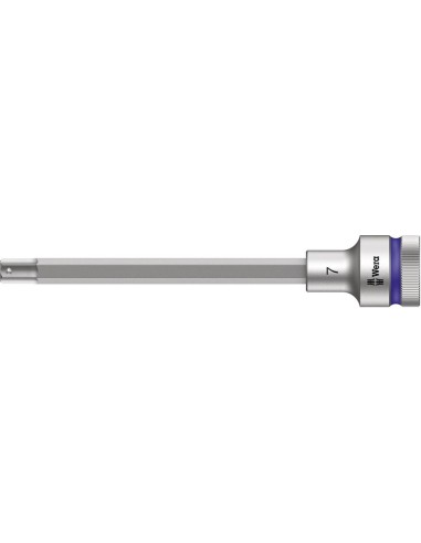 Punta para destornillador1/2 c/ función retenciónhembra hex 7x140mm Wera