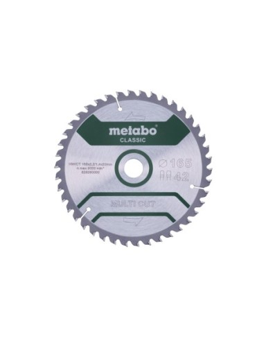 Hoja de sierra multi cut - classic, 165x20 Z42 DP/DT 5° (628280000)