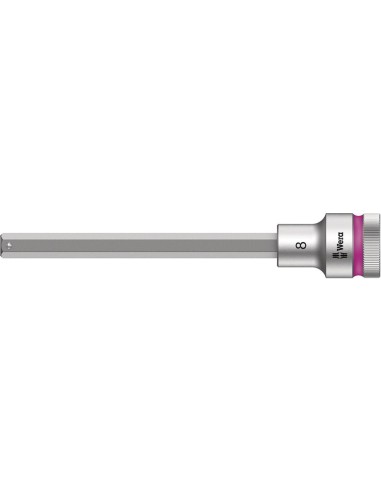 Punta para destornillador1/2 c/ función retenciónhembra hex 8x140mm Wera