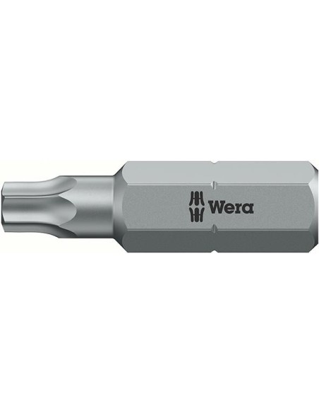 Punta c/ orificio 1/4 DIN3126C6,3 T40x25mm Wera