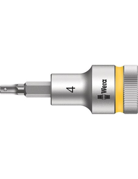 Punta para destornillador1/2 hembra hex con función retención 4x60mm Wera