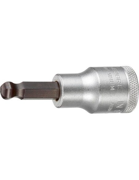 Punta para destornillador1/2 hembra hex con cabeza esférica 8x60mm GEDORE