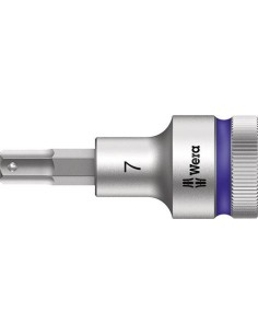 Punta para destornillador1/2 hembra hex con función retención 7x60mm Wera