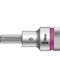 Punta para destornillador1/2 hembra hex con función retención 8x60mm Wera