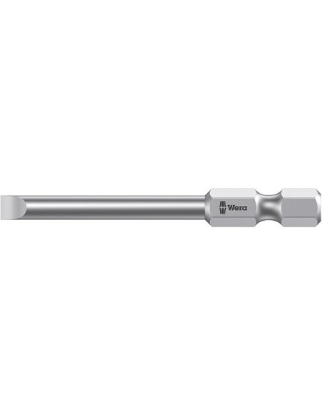 Punta dureza tenaz 1/4 DIN3126E6,3 plano 5,5x1x89mm Wera