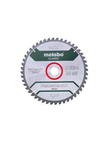 Hoja de sierra precision cut wood - classic, 254x30 D48 DI 5°neg /B (628656000)