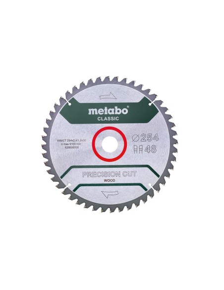 Hoja de sierra precision cut wood - classic, 254x30 D48 DI 5°neg /B (628656000)