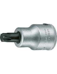 Llave de vaso con punta de atornillar 3/4 T 80x80mm Gedore