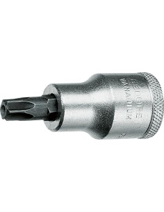 Llave de vaso con punta de atornillar 1/2 perforación T 30x55mm Gedore