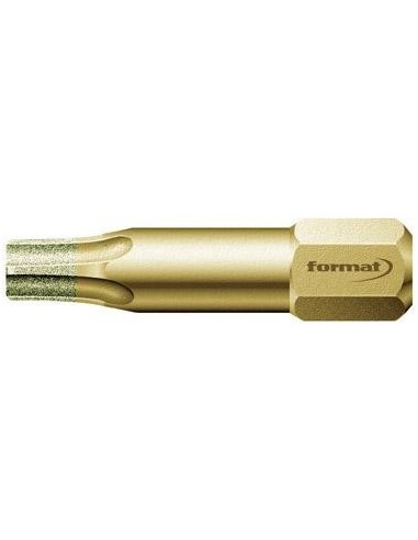 Punta diamante 1/4 DIN3126C6,3 T10x25mm