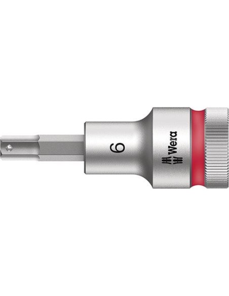 Punta para destornillador1/2 hembra hex con función retención 6x60mm Wera