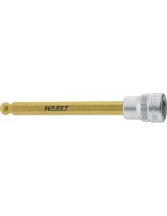 Punta para destornillador3/8 hembra hex con cabeza esférica 6x116mm HAZET
