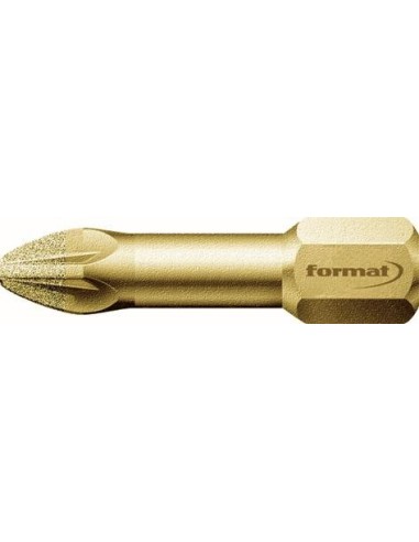 Punta diamante 1/4 DIN3126C6,3 PZ2x25mm