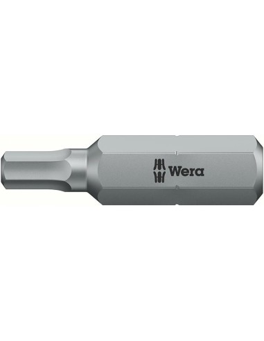 Punta dureza tenaz 5/16 DIN3126C8 hembra hex 4x30mm Wera