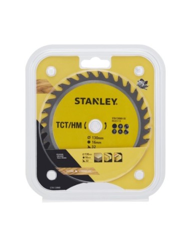 Hoja TCT. ø 130x16 mm. 32 dientes positivos ATB