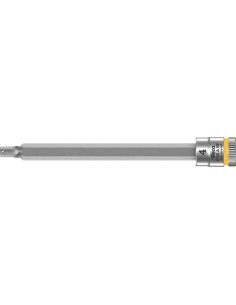 Punta para destornillador1/4 hembra hex con función retención 4x100mmWera