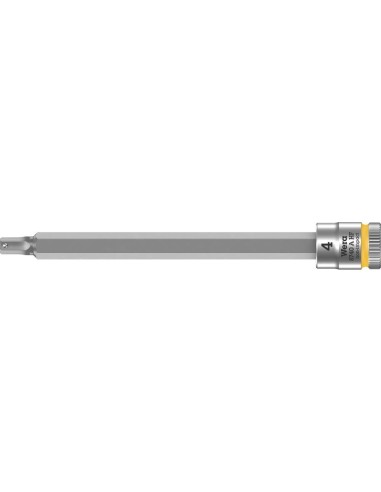 Punta para destornillador1/4 hembra hex con función retención 4x100mmWera