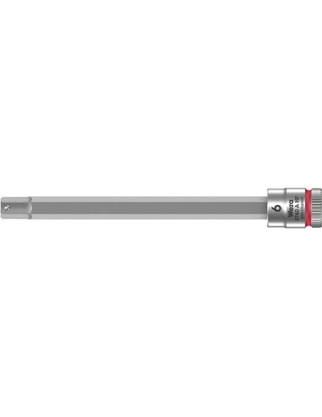 Punta para destornillador1/4 hembra hex con función retención 6x100mmWera