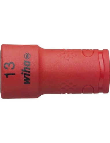 Pieza llave de vaso hexagonal 1/4 13mm VDE Wiha