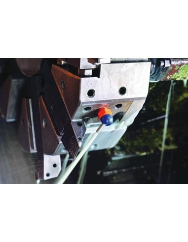 Tobera alta presión CD para tubo refrigerante 1/4 70bar Ø2,2x12,7mm negra LOC-LINE