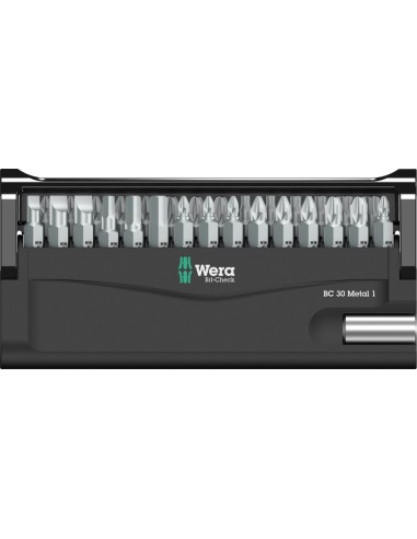 Jgo puntas Bit-Check 30 metal 1 Wera