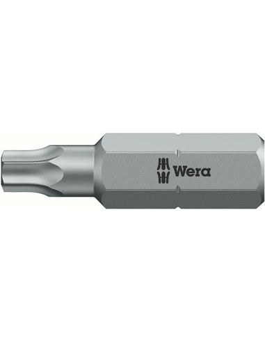 Punta c/ orificio 1/4 DIN3126C6,3 T20x25mm Wera