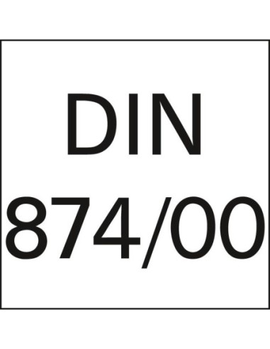 Regla de planitud DIN874/00 VA 150mm