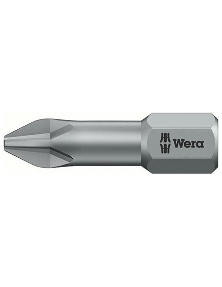 punta torsión 1/4 DIN3126C6,3 PH2x25mm Wera