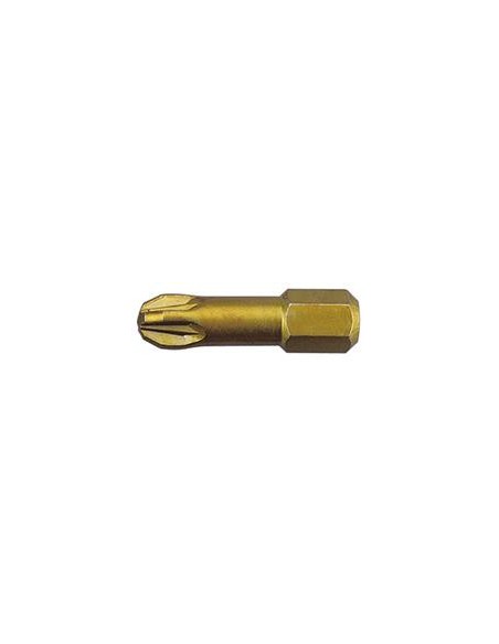 Punta extradura 1/4 DIN3126C6,3 PZ3x25mm