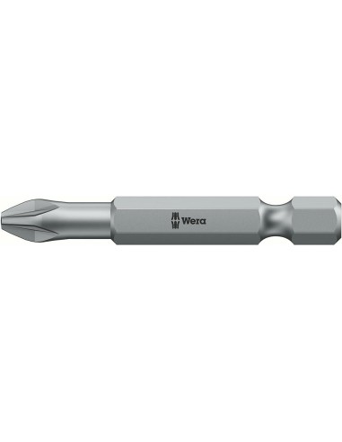 Punta dureza tenaz 1/4 DIN3126E6,3 PZ2x50mm Wera