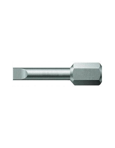 Punta dureza tenaz 1/4 DIN3126C6,3 plano 4x0,5x25mm