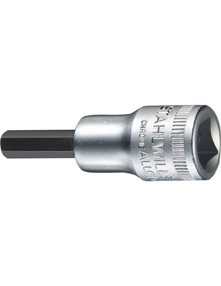 Vaso destornillador 3/8 4x 52mm Stahlwille hex. int.