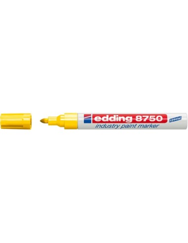 Rotulador laca industrial8750 amarillo edding