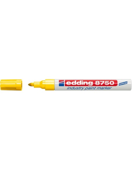 Rotulador laca industrial8750 amarillo edding