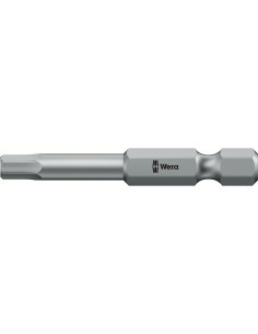 Punta dureza tenaz 1/4 DIN 3126 E6,3 hembra hexagonal 6x89mm Wera