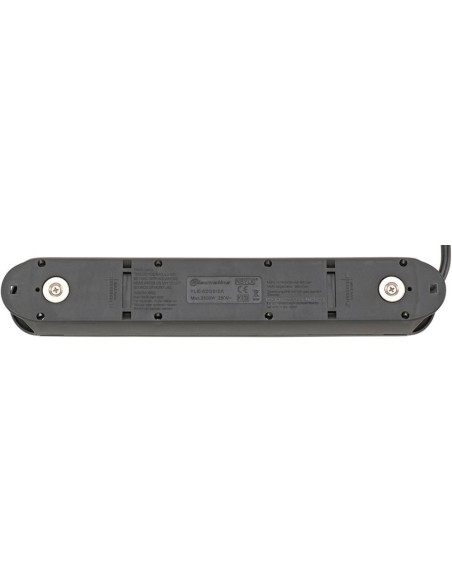 Regleta de 5 enchufes H05VV-F3G1,5 3m con imán FORTIS