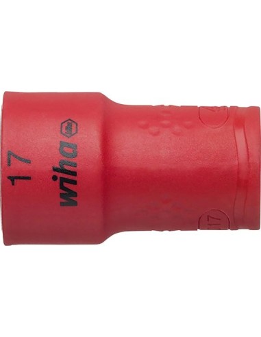 Pieza llave de vaso hexagonal 3/8 17mm VDE Wiha